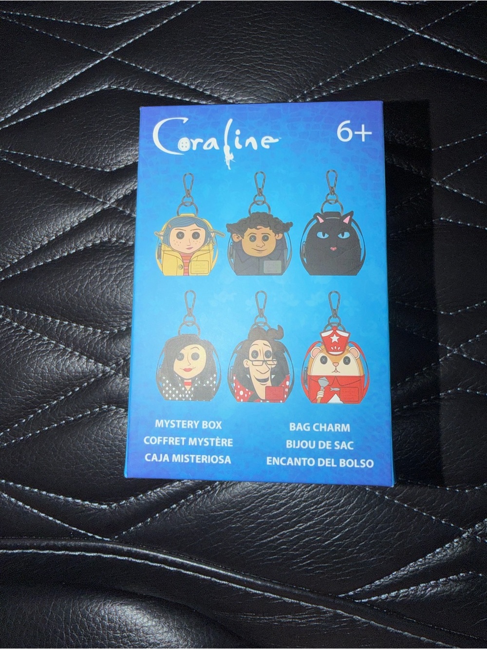 Coraline Loungefly Coraline Mystery Keychain Backpack Unopen